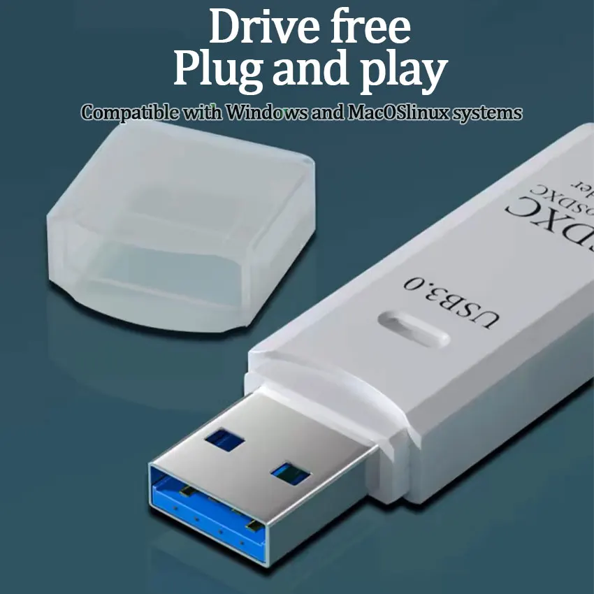 

1/5/10PCS For PC Laptop Accessories 2 in 1 USB 2.0/3.0 Card Reader Micro sd card Reader usb adapter High Speed Cardreader