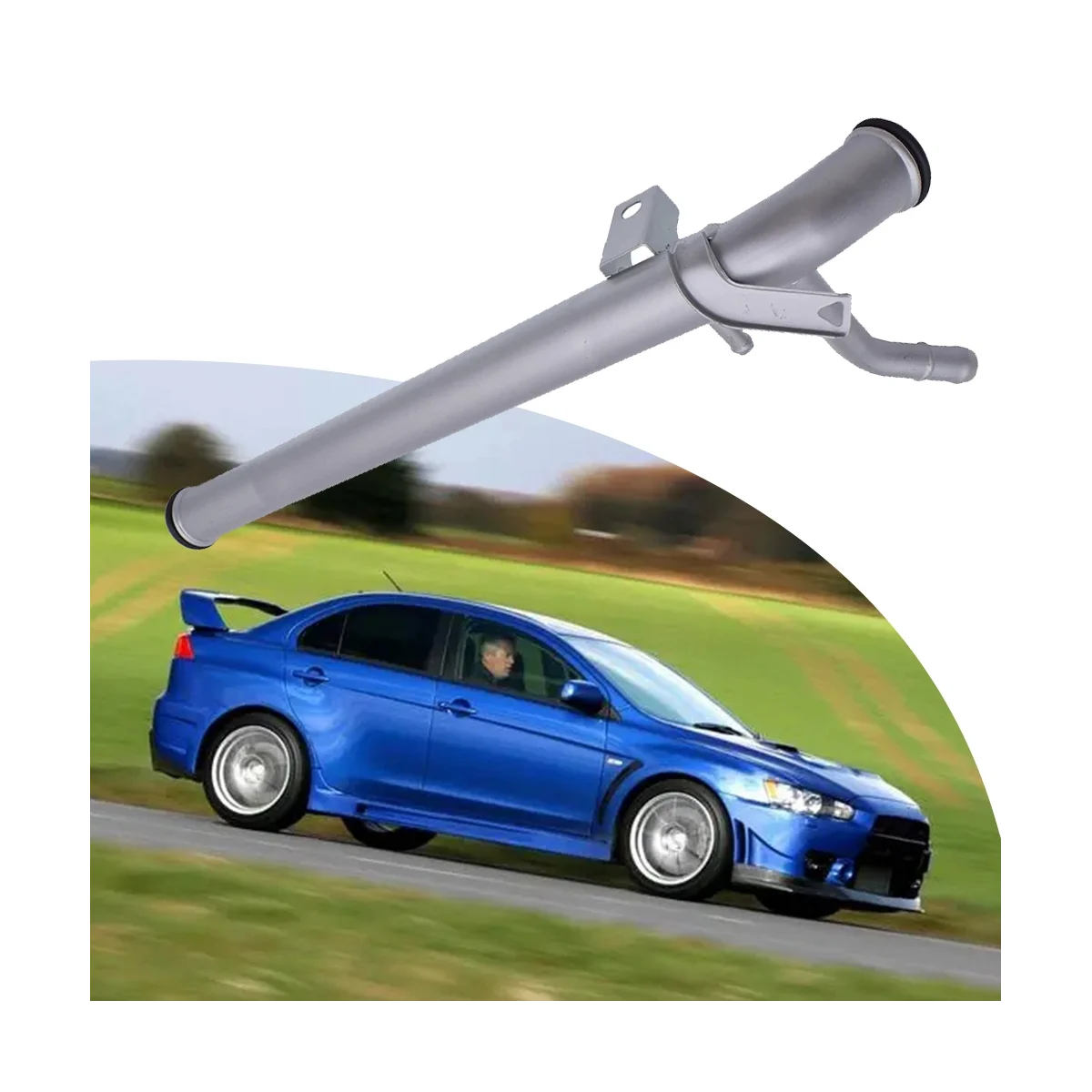 Water Pump Inlet Pipe MN155162 for Mitsubishi Lancer CS7A CS7W Outlander I CU5W 2001-2007 Grandis NA4W