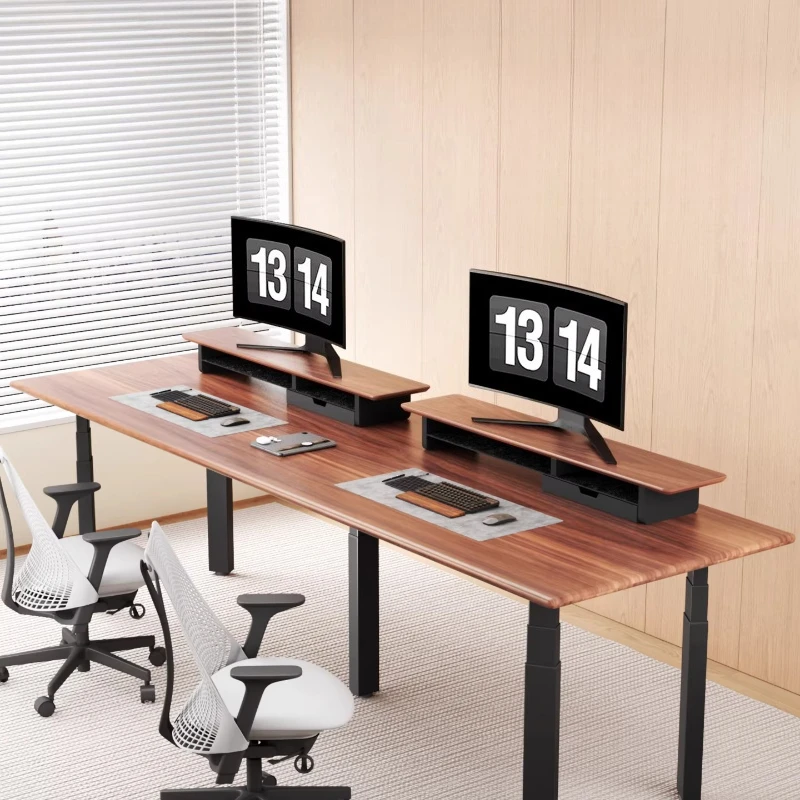 5 motor electric lifting table frame table legs computer desk office conference coffee table large board solid wood large