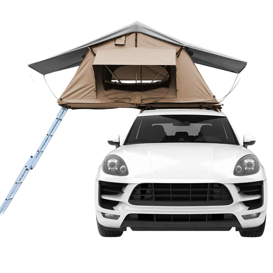 

Folding SUV Pop-up Outdoor Canvas Roof Tent ABS Automatic Hard Shell Car Roof Tent