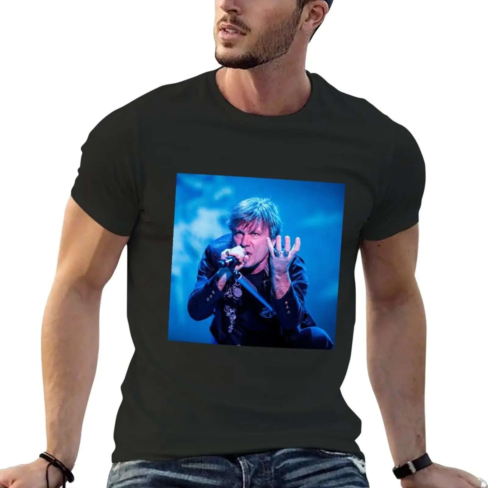 

Bruce Dickinson T-Shirt blanks funnys mens vintage t shirts