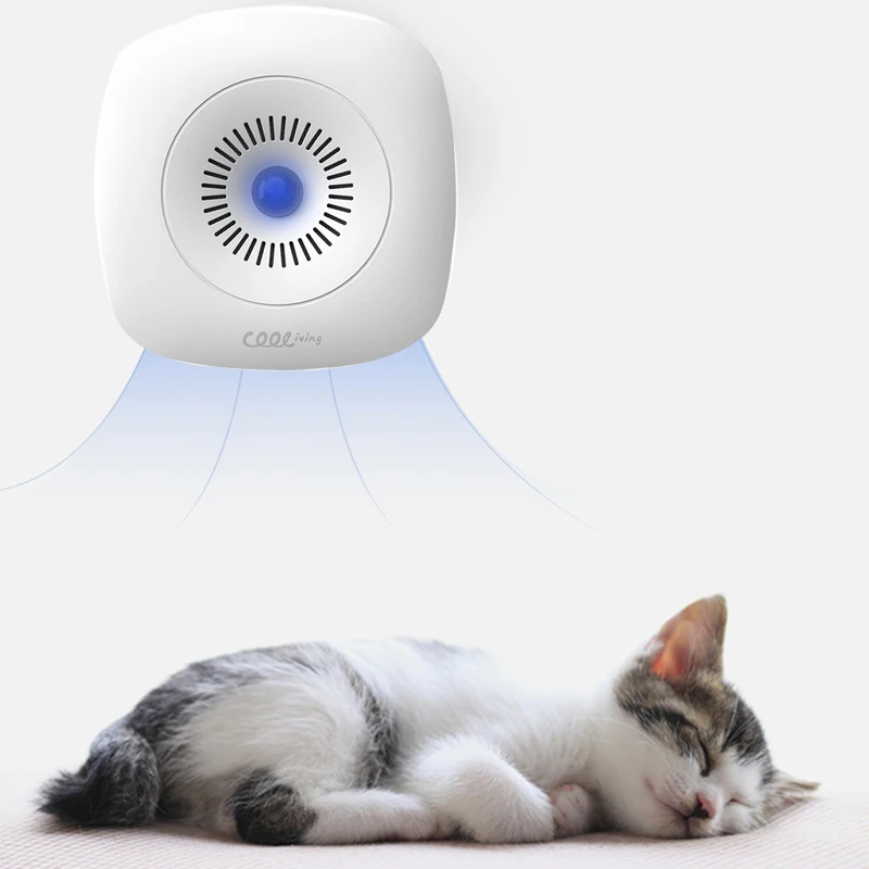 

Air Purifier Pet Deodorizer Cat Litter Box Purifier Dog Disinfection Remove Urine Smell Negative Ion Sterilization Pet Product