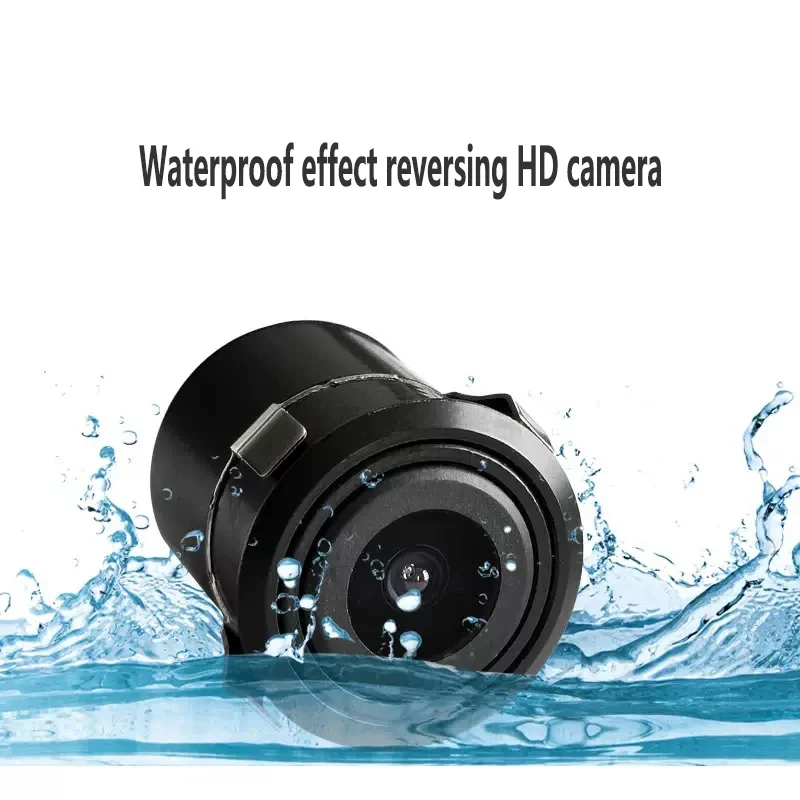 Universal Infrared 18.5 Circular Perforated HD Night Vision Wide-Angle Waterproof Car Image Rearview Reversing Camera - view 6