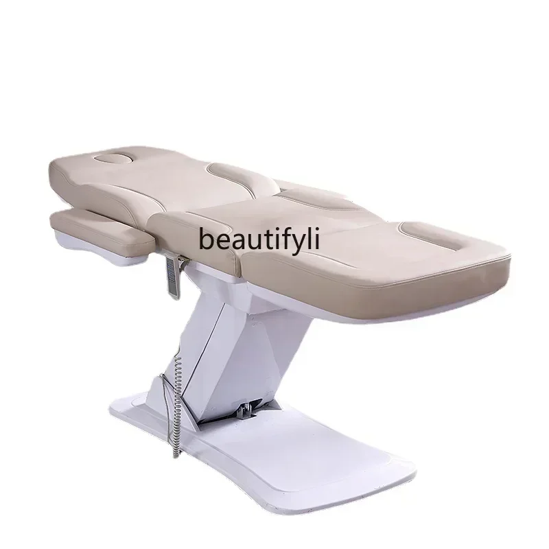 Beauty Salon Spa Micro-Integral Injection Electric Lift Care Bed Constant Temperature Heating Tattoo Couch Massage
