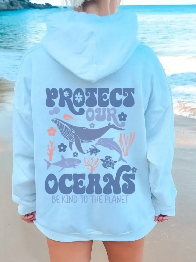 American Letter Print Women Hoodies Plus Size Sweatshirt Autumn Winter Hooded Hip Hop Sportswear Clothing Streetwear Y2k Kpop