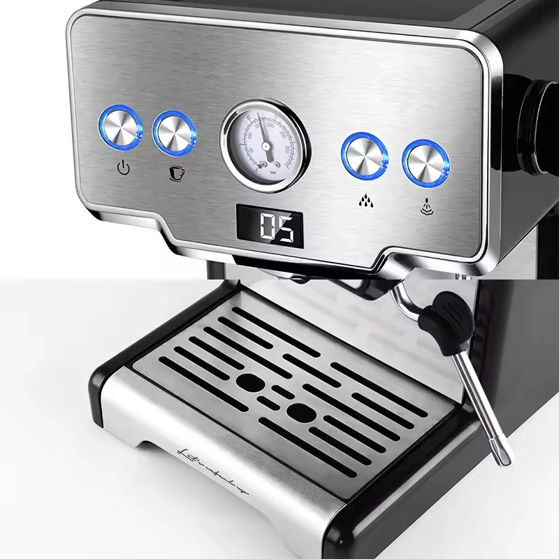 3605 High Quality Milk Foaming Cappuccino 15Bar Profesional Semi Automatic Espresso Coffee Maker Machine For Home Use