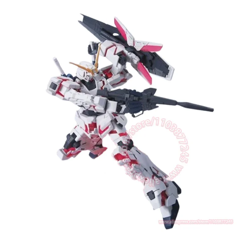 BANDAI RX-0 UNICORN GUNDAM (ПОД РАЗДЕЛИЯ) HGUC 100 1/144, модная фигурка, периферийная модель, детский подарок на день рождения, сборка мальчика