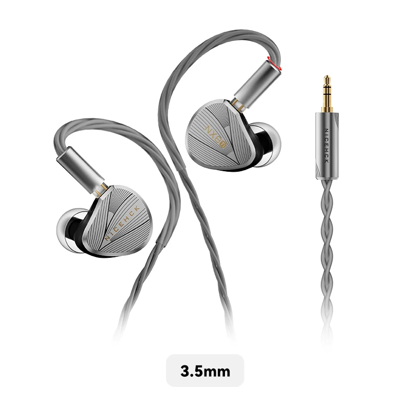 NICEHCK NX8Ti 限定版イヤホン 1DD + 6BA + 1PZT ハイブリッド有線