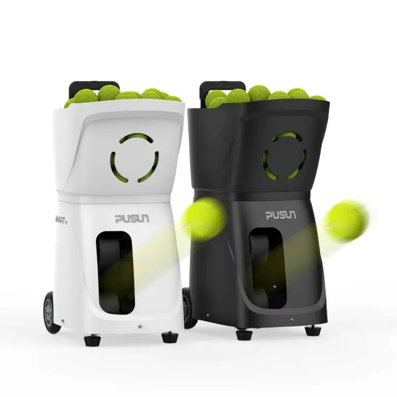 

Airo Factory Wholesale Intelligent Control Rolling Tennis Auto Serve Machine ABS Material PT-Smart Pri for Beginners 20-120km/h
