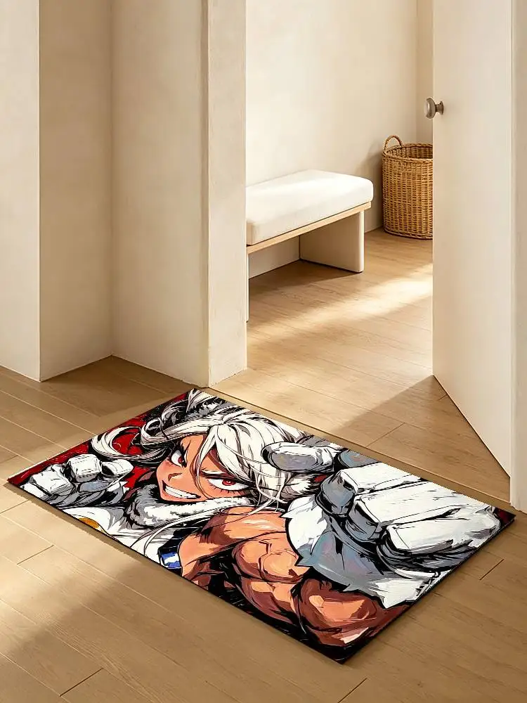 COOL R-Rabbit Hero Mirko Soft Absorbent Decorative Floor Mat for Bathroom Entryway Living Room