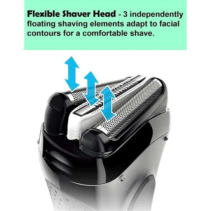 【Berserk】32B Shaver Blade For Braun Proskin Electric Shaver Wet And Dry Head 3040S 310S 340S-4 3000S Foil And Cutter