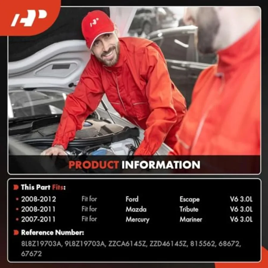 Compresseur de climatiseur AC avec embrayage compatible avec Escape Mazda Tribute Mercury Mariner
