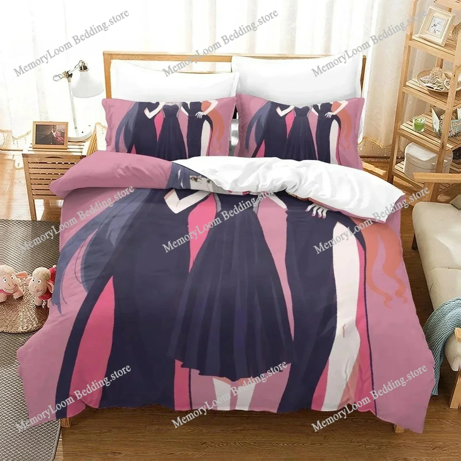 3D Print Hypnosis Mic Division Rap Battle Rhyme Anima Bedding Set Single Twin Full Queen King Size Kid Bedroom Duvet Cover Sets