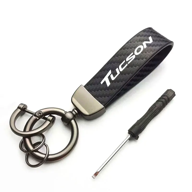 Suede Lanyard Car Keychain Pendant Creative Personalized Wear-resistant Key Loop For Men Women Customized For HYUDNAI tucson