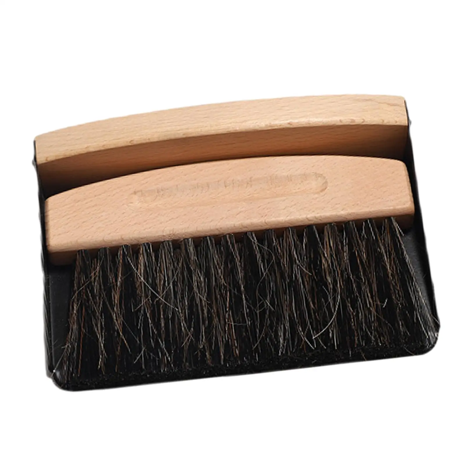 Mini Broom Dustpan Set Wood Handle Multifunctional Portable Sweeping Brush Household Cleaning for Snacks Home Crevices Office