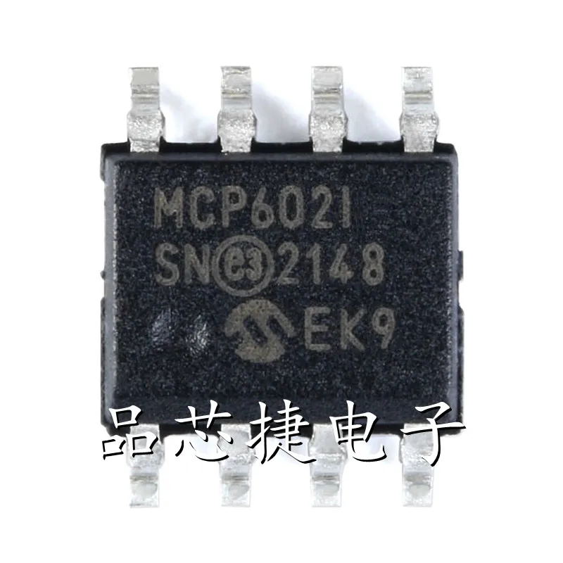 

10pcs/Lot MCP602T-I/SN MCP602-I/SN Marking MCP602I SOIC-8 Single Supply CMOS Operational Amplifiers