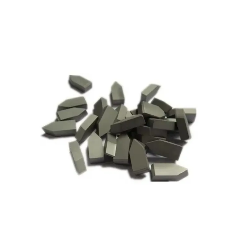 Sold in 1 kg Zhuzhou Supplier Cemented Carbide YG8 C120 Welding Blade Type C1 (335) Hard Metal Alloy insert Tips