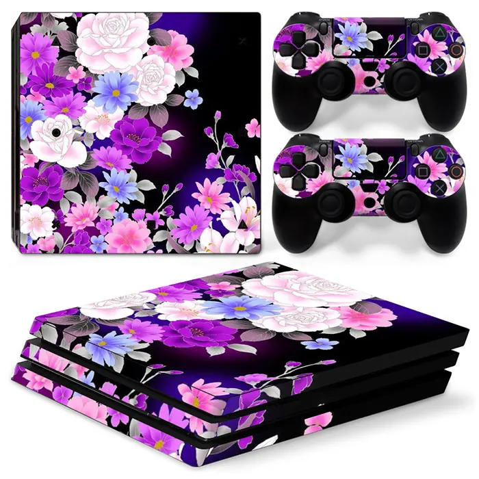 factory outlet Classical pattern  Sticker Skin Cover Decals Wrap for PS4 PRO Support drawing customization