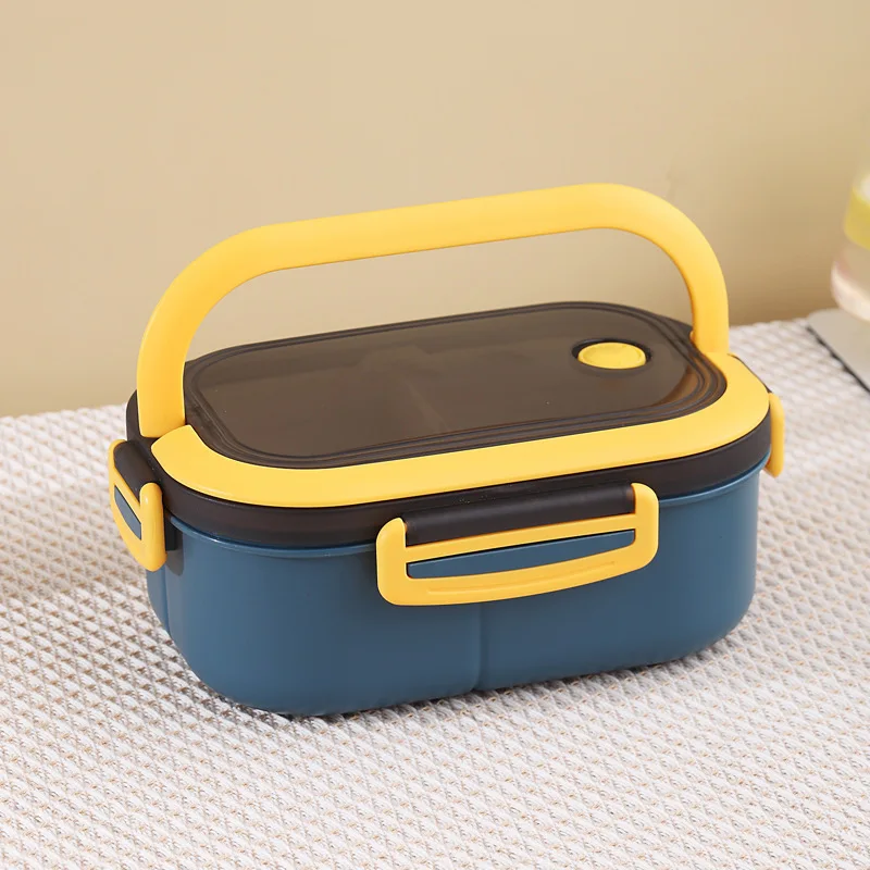 

Double layer lunch box, student compartment lunch box can enter microwave oven, office worker weight loss lunch box