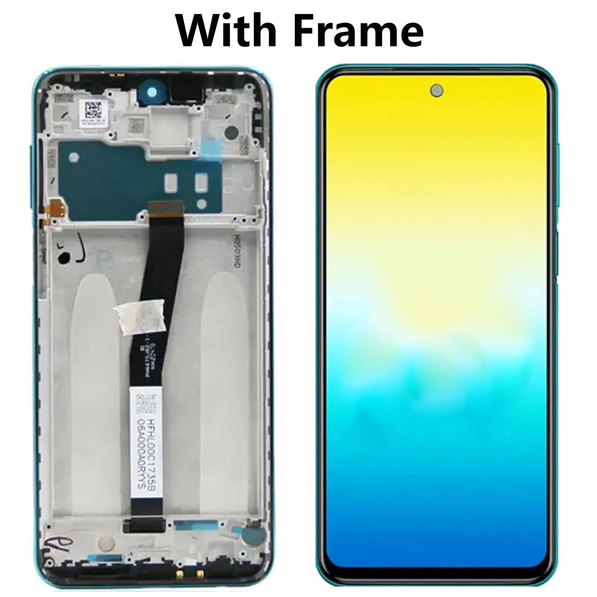 6.67“Pantalla Lcd Display Touch Screen For Xiaomi Redmi Note 9pro M2003J6B2G Digitizer Assembly Replacement repair parts