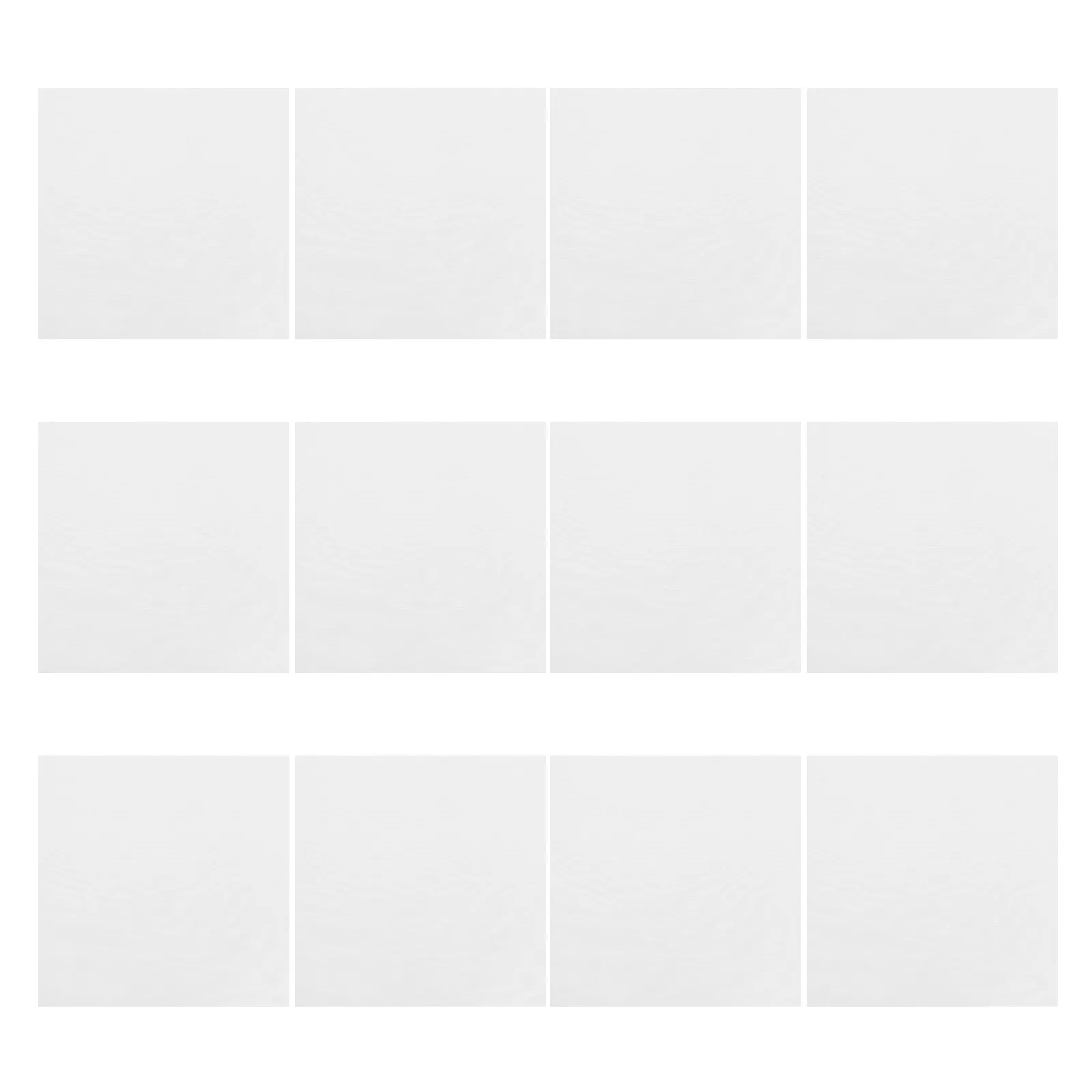 Microfiber Cleaning Cloths 100 pcs 10x10 cm White Lens Wiping Cloth Dust-Free Scratch-Resistant Reusable
