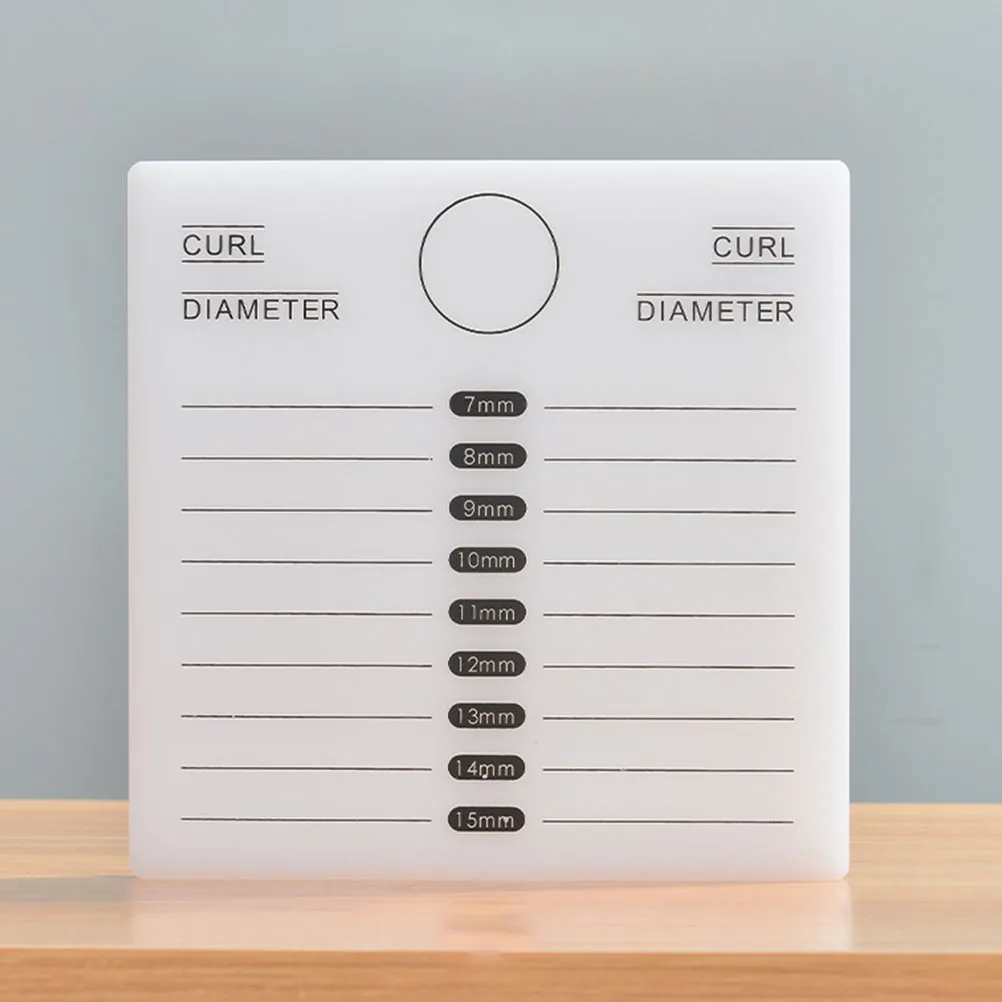 

Eyelash Extension Holder Acrylic Pallet Large Size for Salon and Home Use Lash Grafting Volume Fan Making Easy Grabbing