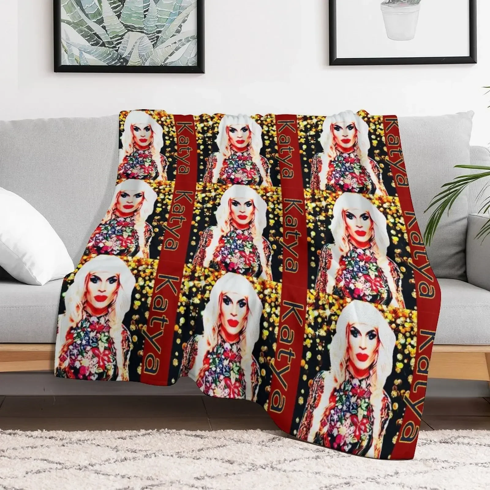 Katya Tribute 2 Throw Blanket Thins warm for winter Blankets