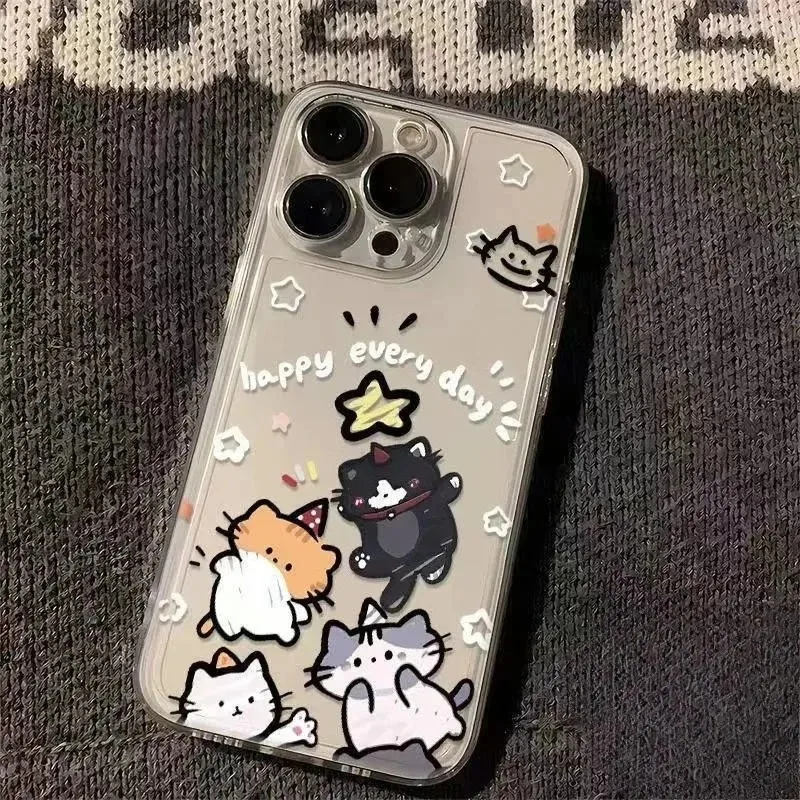 Cute Cartoon Cat Li…