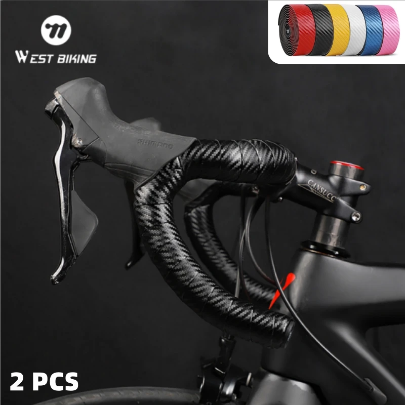 

WEST BIKING Road Bike Tapes Anti Slip Bicycle Handleba Tape Racing Bike Handles Wrapper Bar Belt Shock Absorber Handlebar Ribbon
