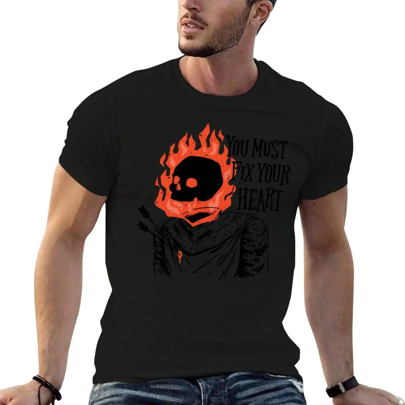 

Fix Your Heart T-Shirt man t shirt designer t shirts for man slim fit t shirts with prints T-Shirt