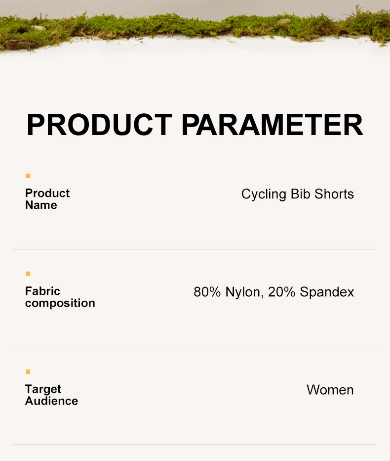 LAMEDA Radfahren Trägerhose Stoßdämpfung Gepolsterte Rennrad Shorts Reiten Radfahren Trägerhose Atmungsaktive Damen Sommer MTB Shorts – Detail 36