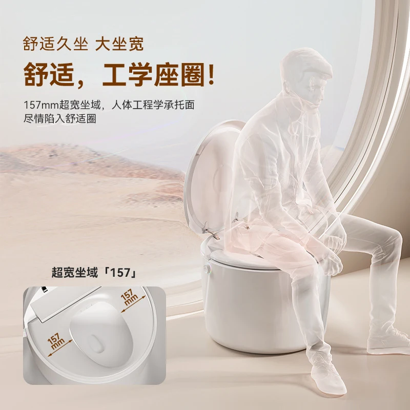 

[Mingyu] Новая модель бытового умывальника для ванной комнаты с автоматическим открыванием крышки, мгновенным нагревом, интегрированным голосовым управлением и функцией пенообразования