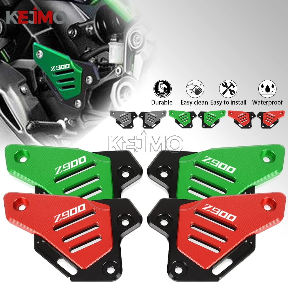 

Accessories Pedal Guard Rear Pedal Guard Heel Plate Decorative for Kawasaki Z900 ABS z 2017 2018 2019 2020 2021 2022 2023 Z 900