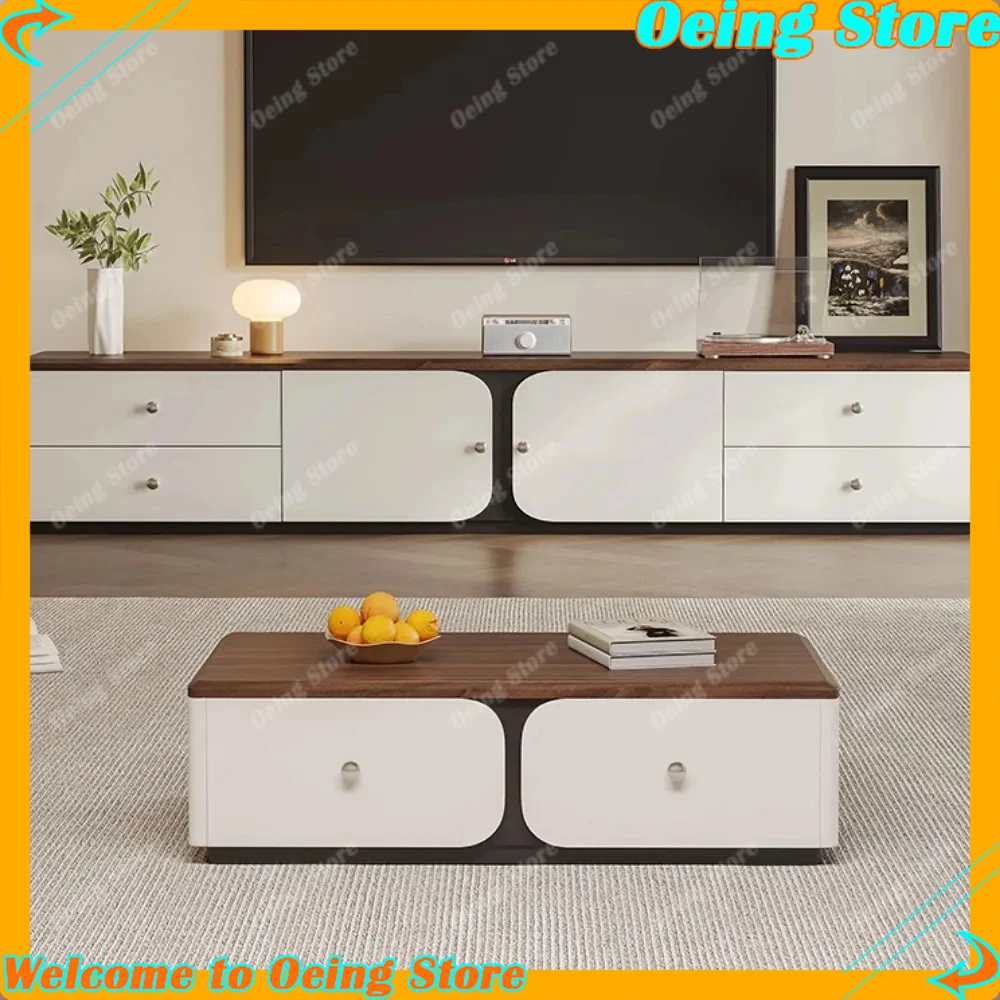 

Aesthetic Organizer TV Cabinet With Luxury Handles Corner Design Perfect For Stylish Decor Mobili Per La Casa Home Decoration