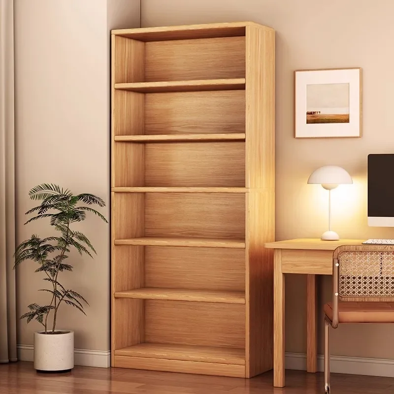 Multi-functional Bookshelf Floor Shelf Against Wall Cabinet Storage Shelf Large Capacity Bookshelf Bookcase Sturdy And Durable
