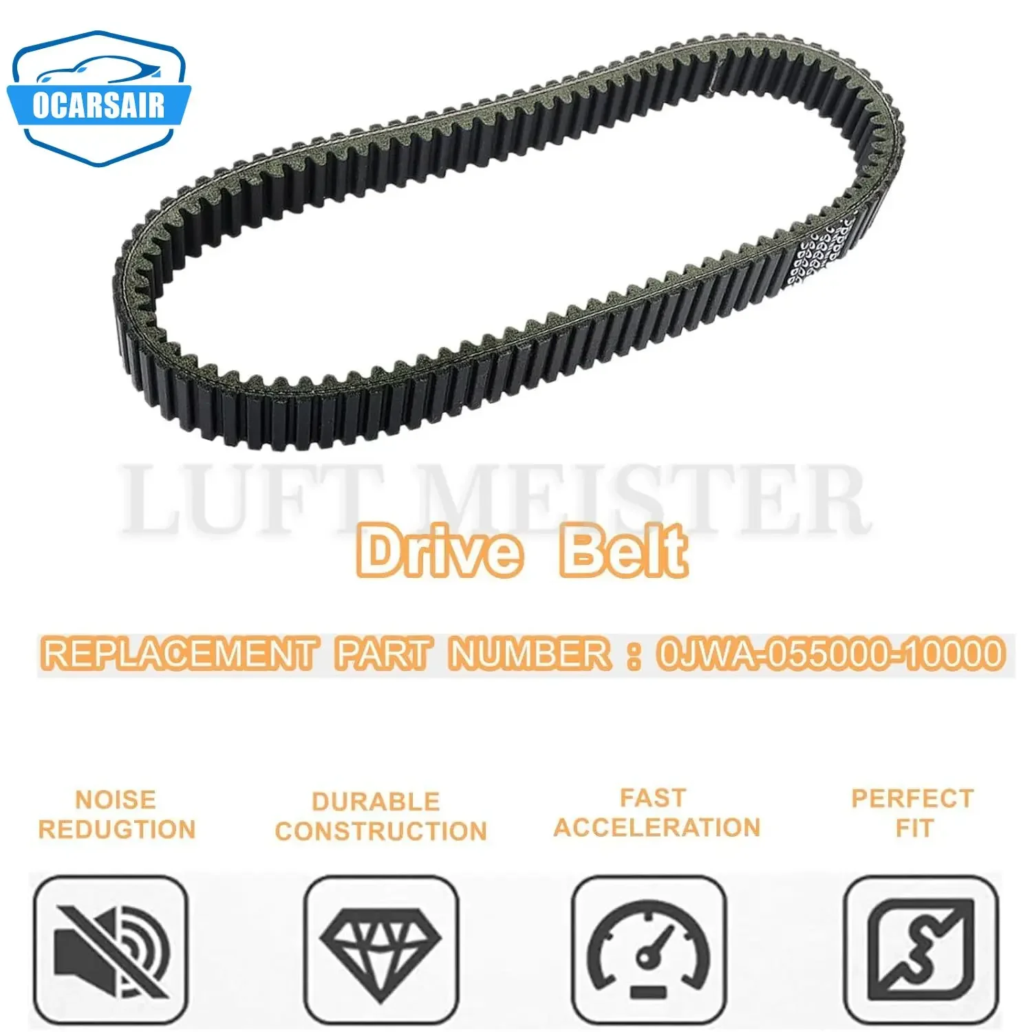 0JWA-055000-10000 CVT Drive Belt MITSUBOSHI Heavy Duty for CFMOTO UFORCE 1000,CFORCE1000 ZFORCE 950 ZFORCE 800 Trail CFORCE 800