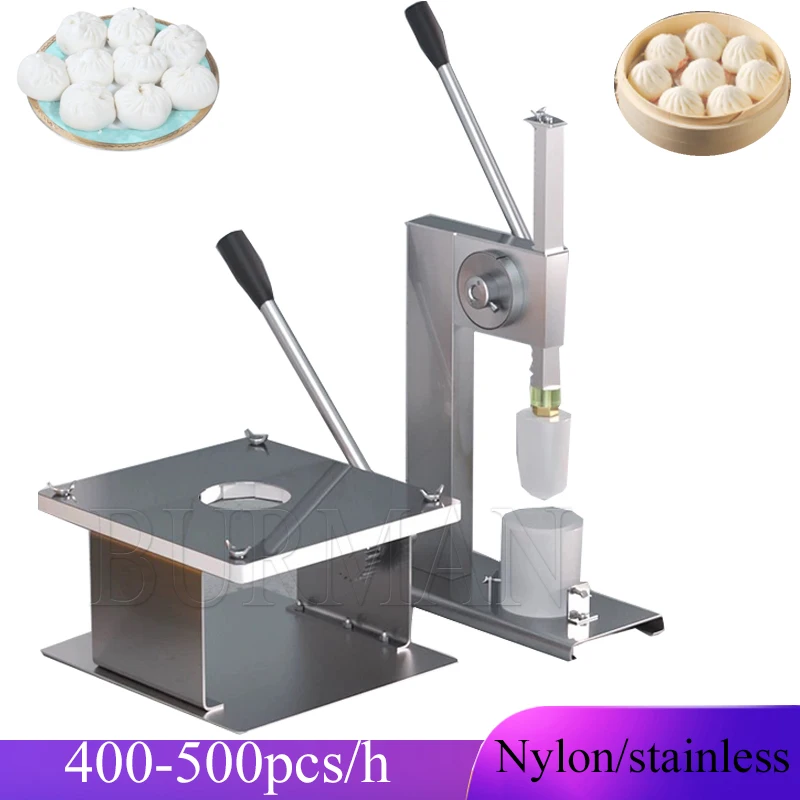 Small Manual Steamed Stuffed Bun Forming Machine Commercial Home Baozi Making Kitchen