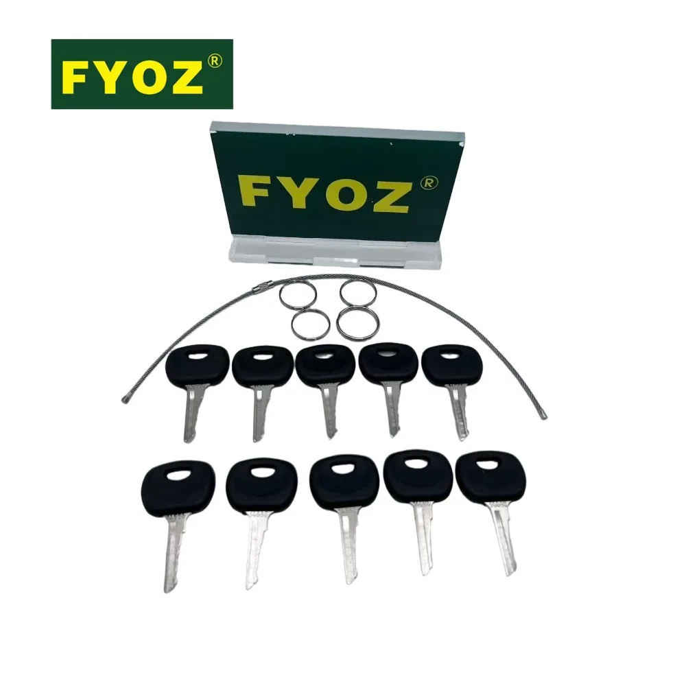10PCS 14685 5755026 Ignition Keys For Bomag/Deutz/Rammax/Vibromax/Wacker Heavy Equipment Ignition Spare Parts