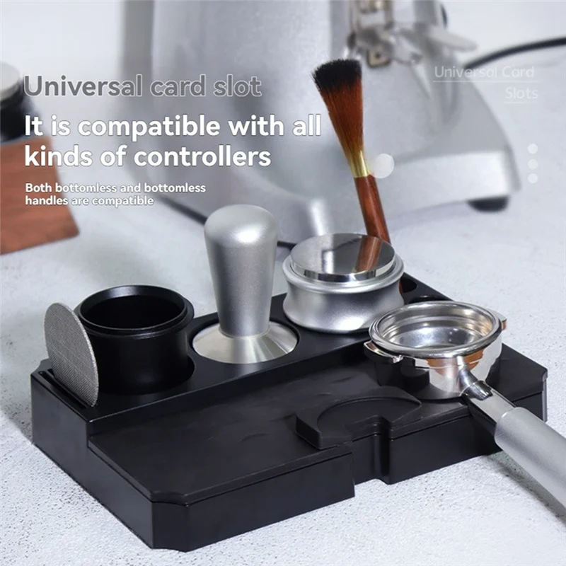 -A89Z 51/53/58 مللي متر مقبض سدادة قهوة محطة متعددة الوظائف حامل أدوات القهوة حامل لمتجر بار سطح العمل