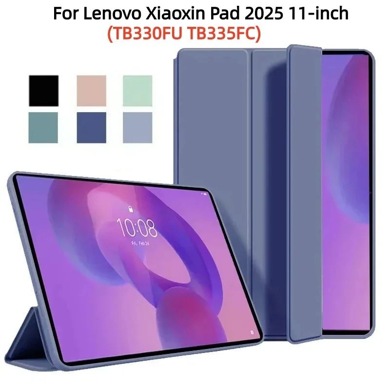 

Чехол для Lenovo Xiaoxin Pad 11 2025 11 дюймов TB330FU с магнитной подставкой, чехол для планшета Funda для Lenovo Tab Idea 11 TB335FC Coque