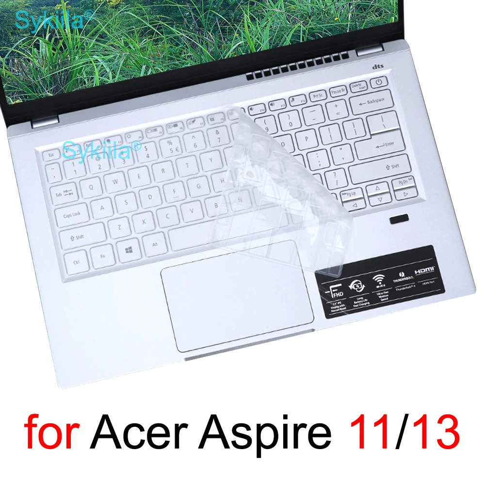 

Keyboard Cover for Acer Aspire 1 3 E R V S 11 13 A111 A311 R3 R7 S3 S5 V3 V5 E3 ES ES1 3750G 13.3 Silicone Protector Skin Case