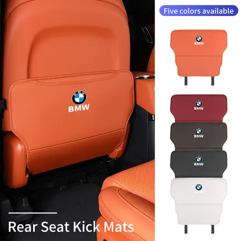 자동차 발차기 방지 패드 좌석 등받이 보호 매트, BMW 퍼포먼스 F30 F20 F10 F40 E92 E91 G20 G30 G05 G06 G07 G11 G01 G02 G32, 2 개