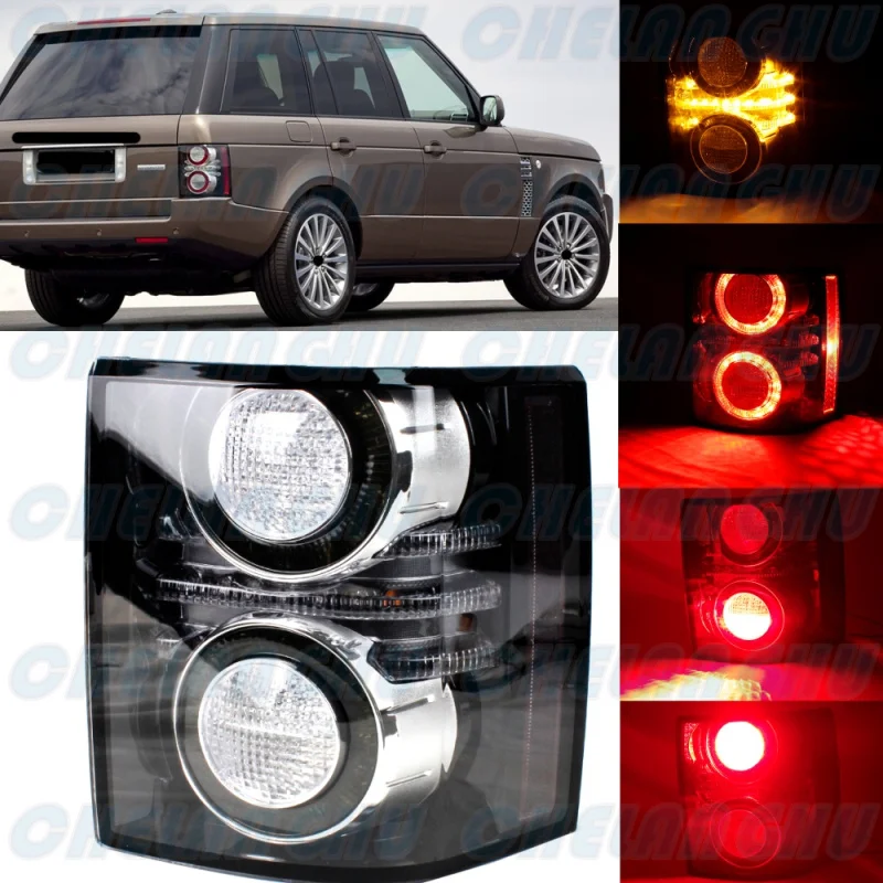 

Right Side Smoke Lens Rear Tail Lamp Light With LED Bulbs LR028515 For Land Rover Range HSE VOGUE L322 2010 2011 2012