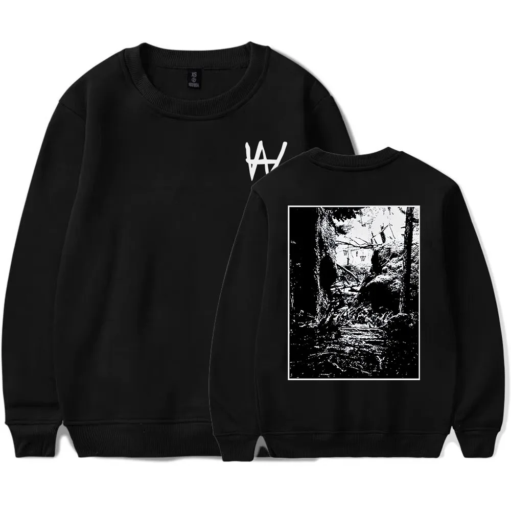 Bluza z długim rękawem Alan Wake 2 Crewneck Fleece Unisex Streetwear Casual z nadrukiem graficznym Pulowery Odzież męska i damska