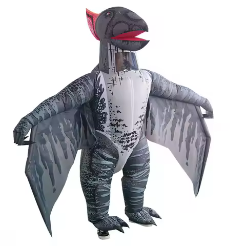 Halloween Party Dance Masquerade Pterosaur Inflatable Costume Funny Stage Performance Dinosaur Clothes Festival Party Props