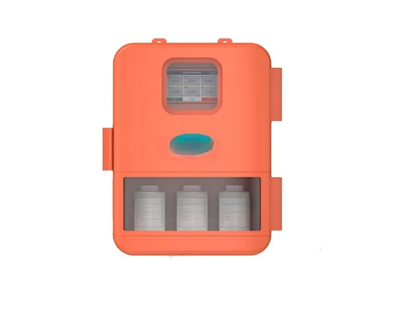 Water quality online hardness titration colorimetry, reagent method, detector