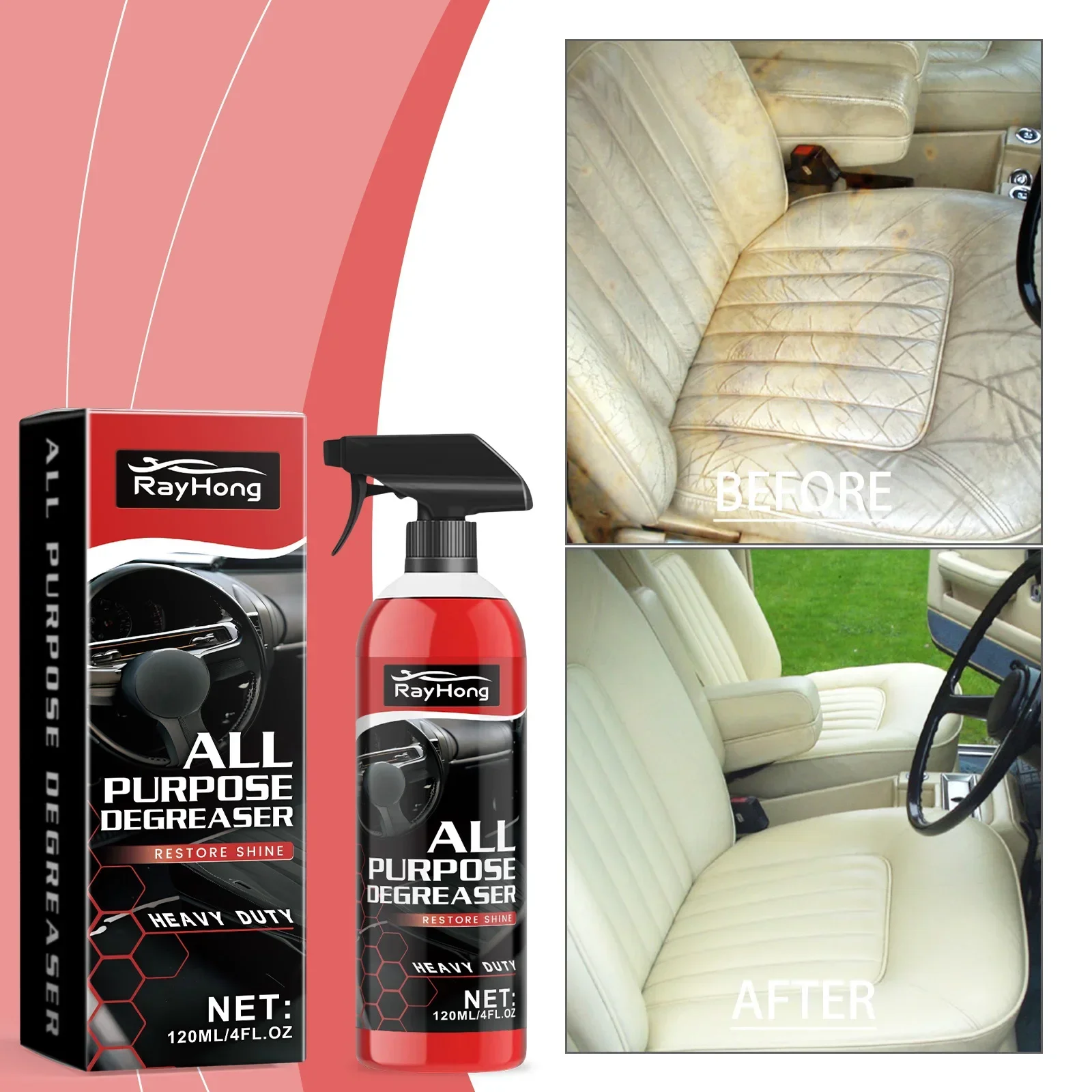 Dégraissant tout usage tout autour Master Cleaner Nettoyant intérieur de voiture