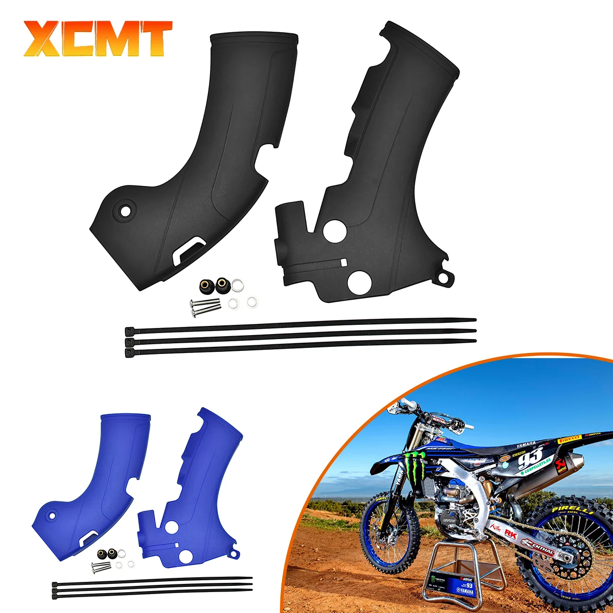 

Motorcycle Accessory Frame Guards Covers Protectors For YAMAHA YZ250F YZ450F YZ450FX YZ 250F 450F 450FX 2018 2019 2020 2021