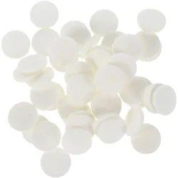 100 Pcs Cotton Sheet Aromatherapy Diffuser Pads Essential Oil Pad Household Diffuser Sticks Aroma Locket Refill Necklace Locket