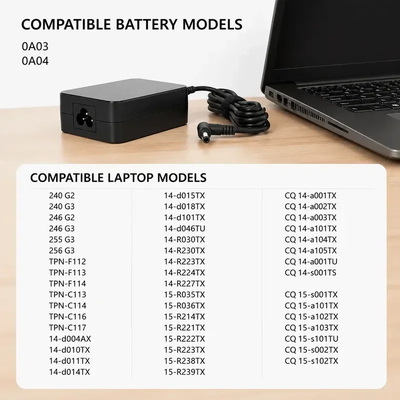 for HP 14 15 d101TX d012tx TPN F112 OA04 OA03 Laptop Battery Replacement Battery